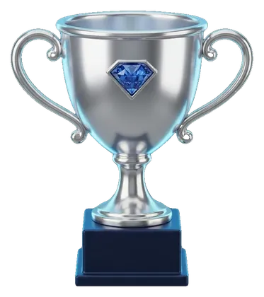 Silver trophy